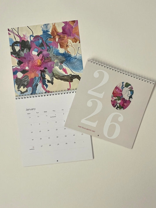 Small 2026 Wall Calendar (21x21cm)