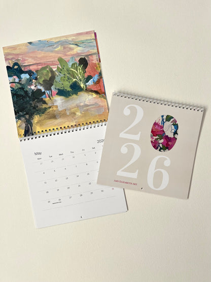 Small 2026 Wall Calendar (21x21cm)