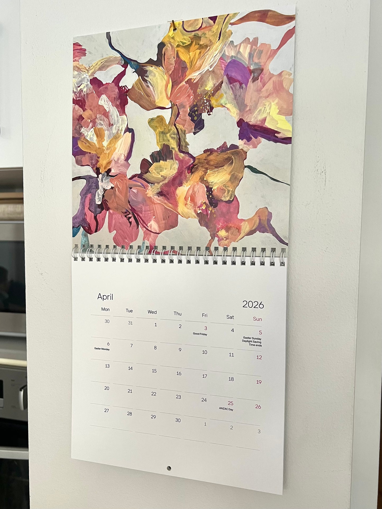 Small 2026 Wall Calendar (21x21cm)