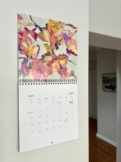 Small 2026 Wall Calendar (21x21cm)