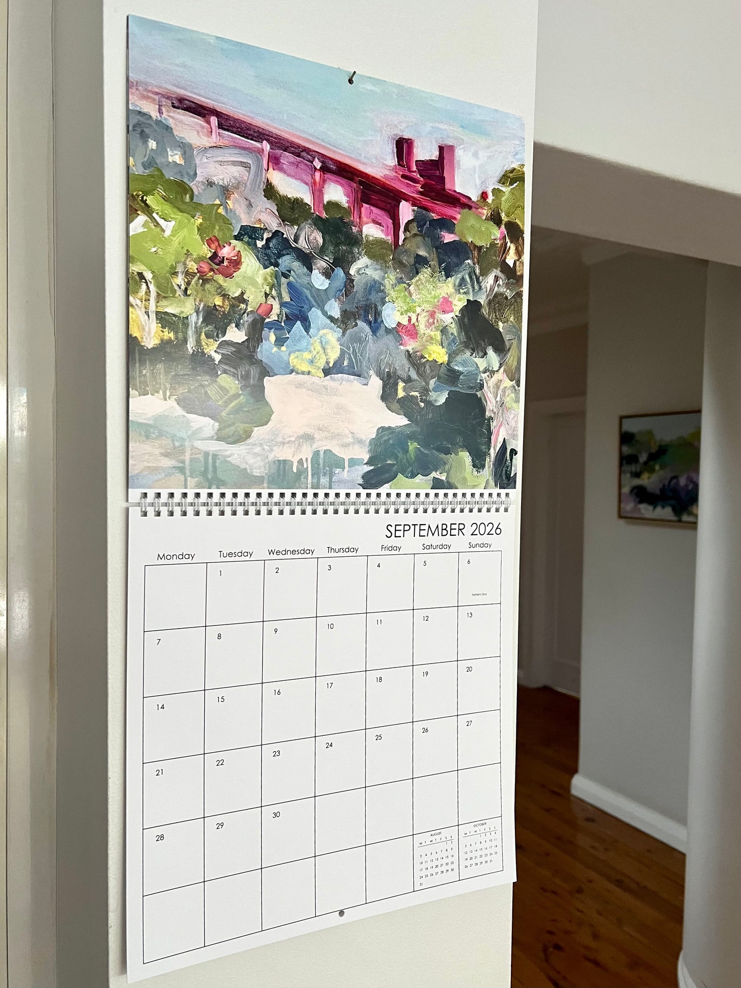 Large 2026 Wall Calendar (30x30cm)
